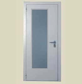 Противопожарная дверь с остеклением более 25%