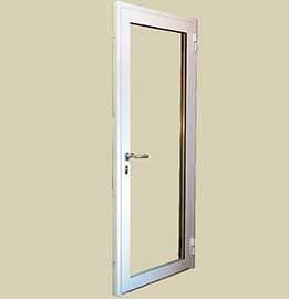 Дверное полотно с остеклением более 75%